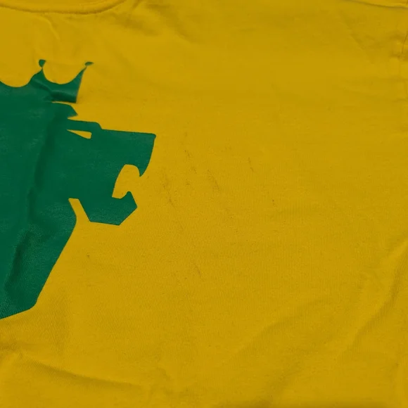 LRG Yellow Tee with Green Lion Graphic - Picture 8 of 8